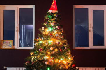 Christmas Tree Decorating Ideas with Crystal Ornaments